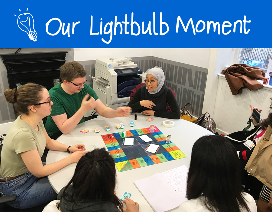Our lightbulb moment