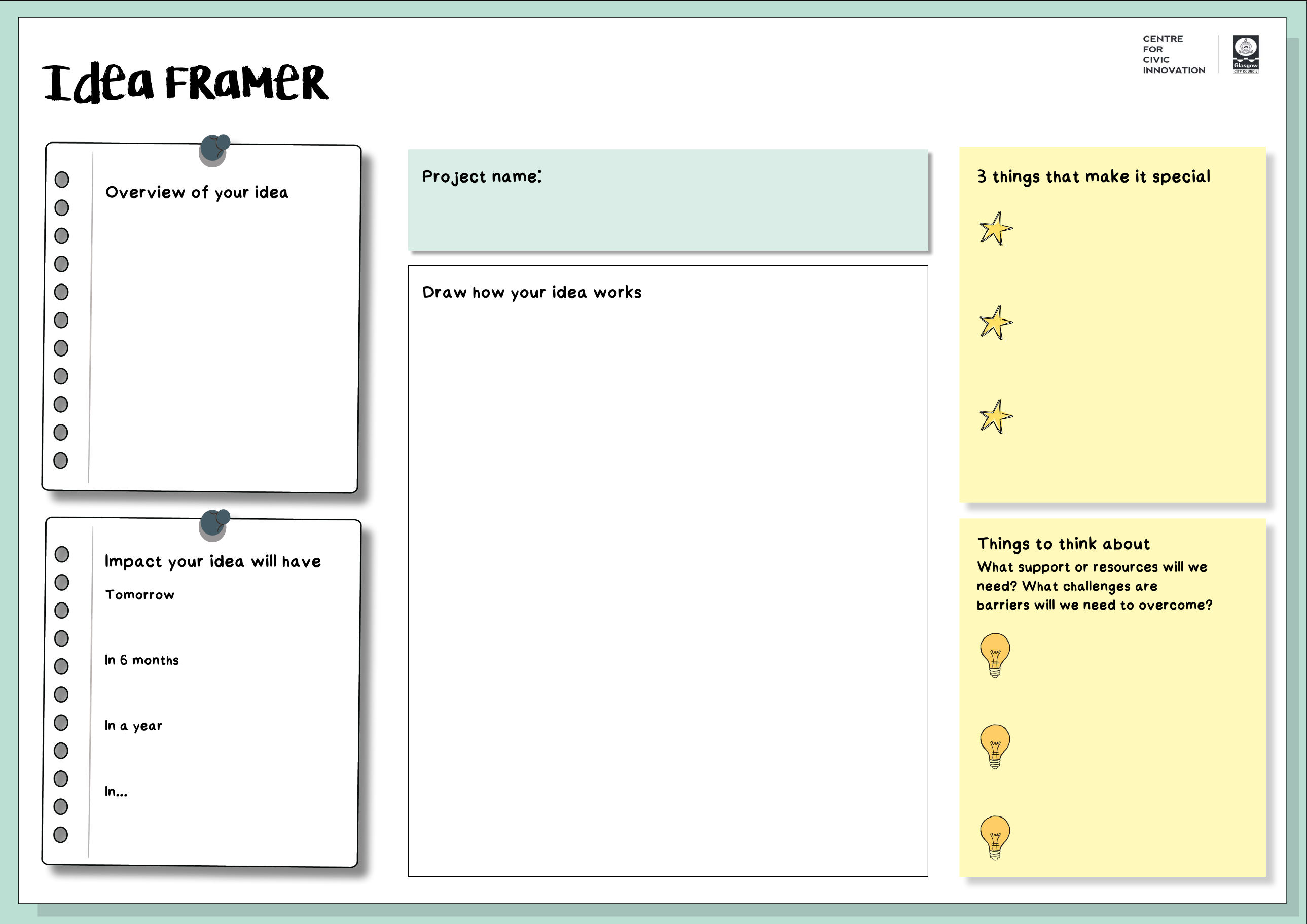 Screenshot of the printable sailboat tool