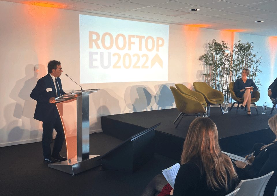 The ROOF TOP EU 22 event was held in Ghent on 13/05/22