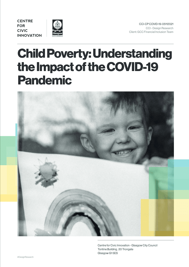 2021 Child Poverty Report Cover Page