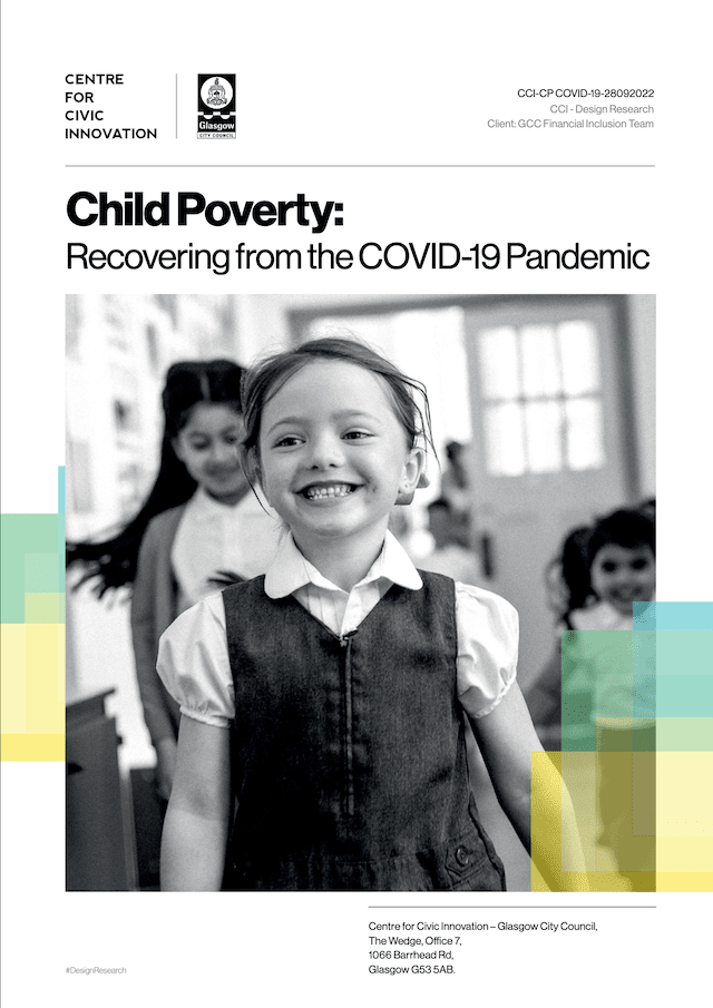 2022 Child Poverty Report Cover Page