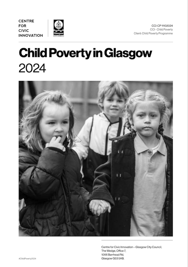 2024 Child Poverty Report Cover Page